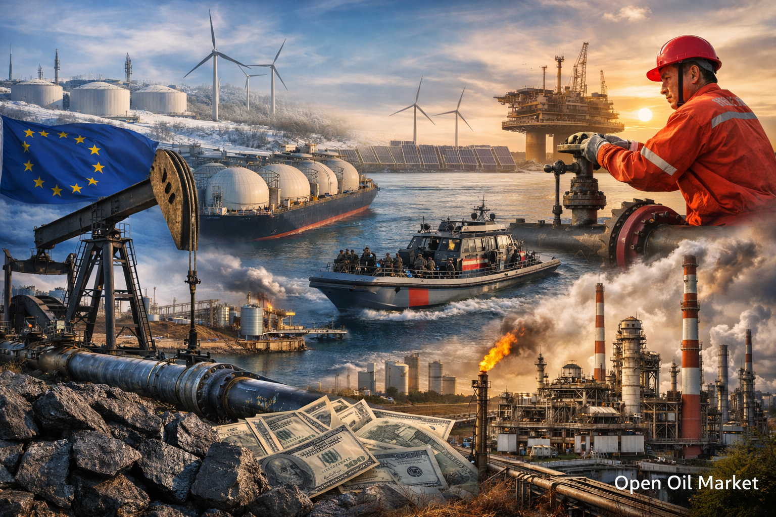 能源行业新闻 - 2026年1月8日星期四: 全球石油、天然气和能源市场面临过剩生产压力