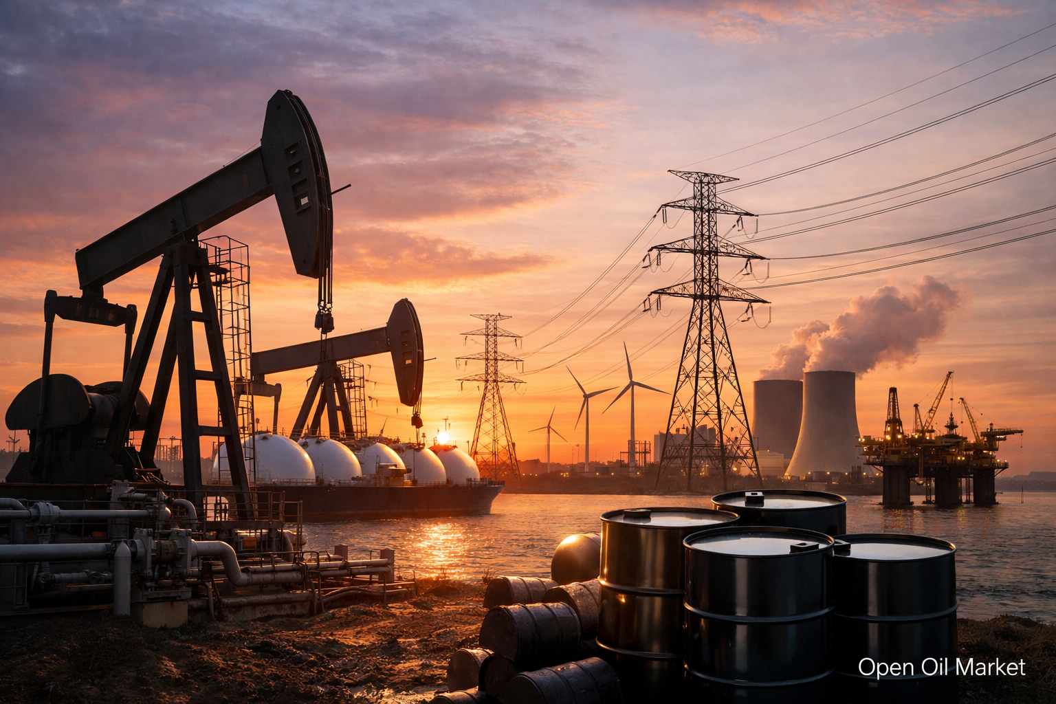 石油天然气和能源 - 星期三,2026年3月4日:油气和液化天然气波动最高点