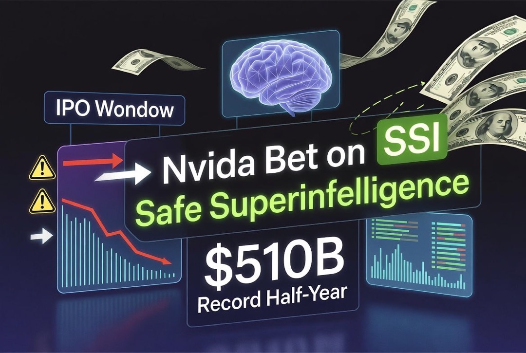 初创企业和风险投资新闻——2026年8月5日：Nvidia对Safe Superintelligence的押注，创纪录的5100亿美元上半年和缩小的IPO窗口