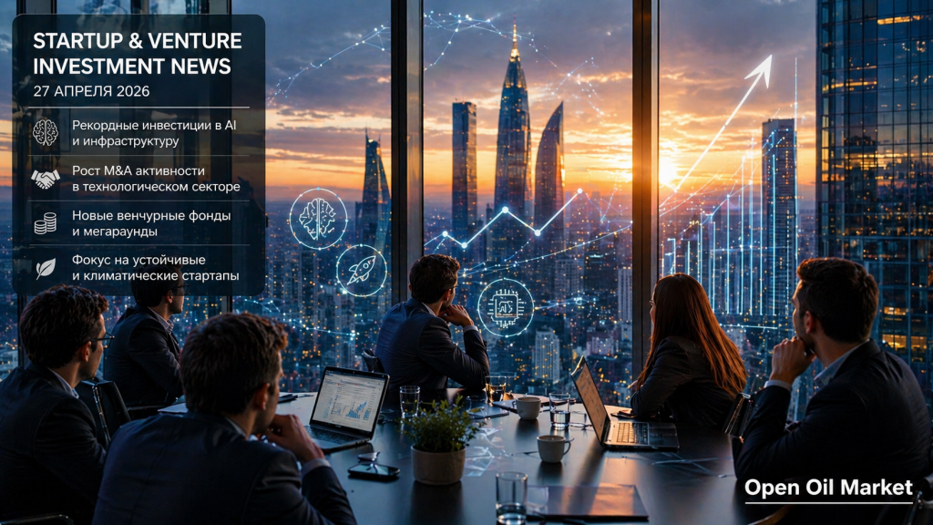 初创企业和风险投资新闻，星期一，2026年4月27日 — 人工智能的创纪录投资和M&A的增长