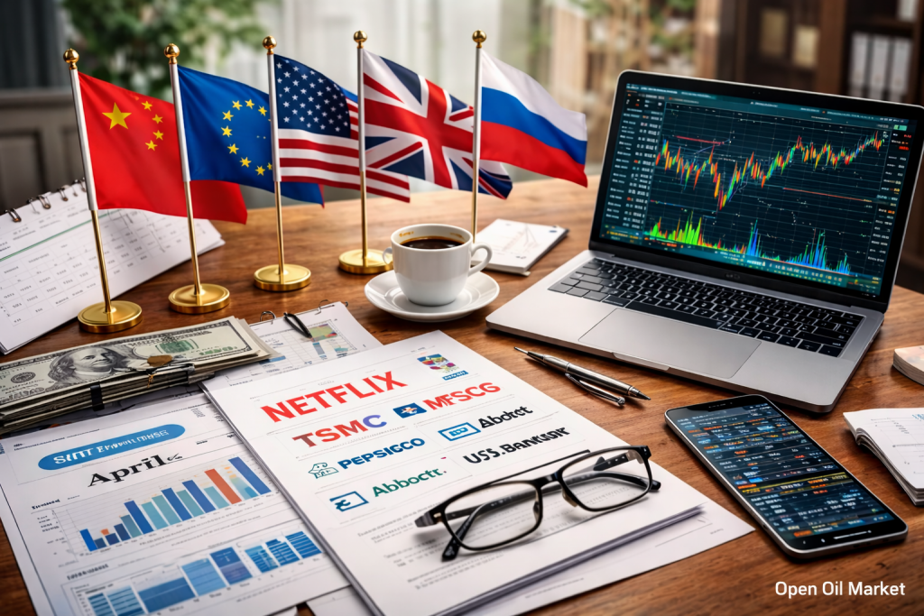 经济事件与企业报告 - 2026年4月16日星期四：中国GDP、欧元区CPI与公司报告