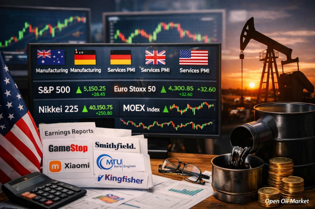 2026年3月24日的经济事件和公司报告：PMI、美国就业和石油