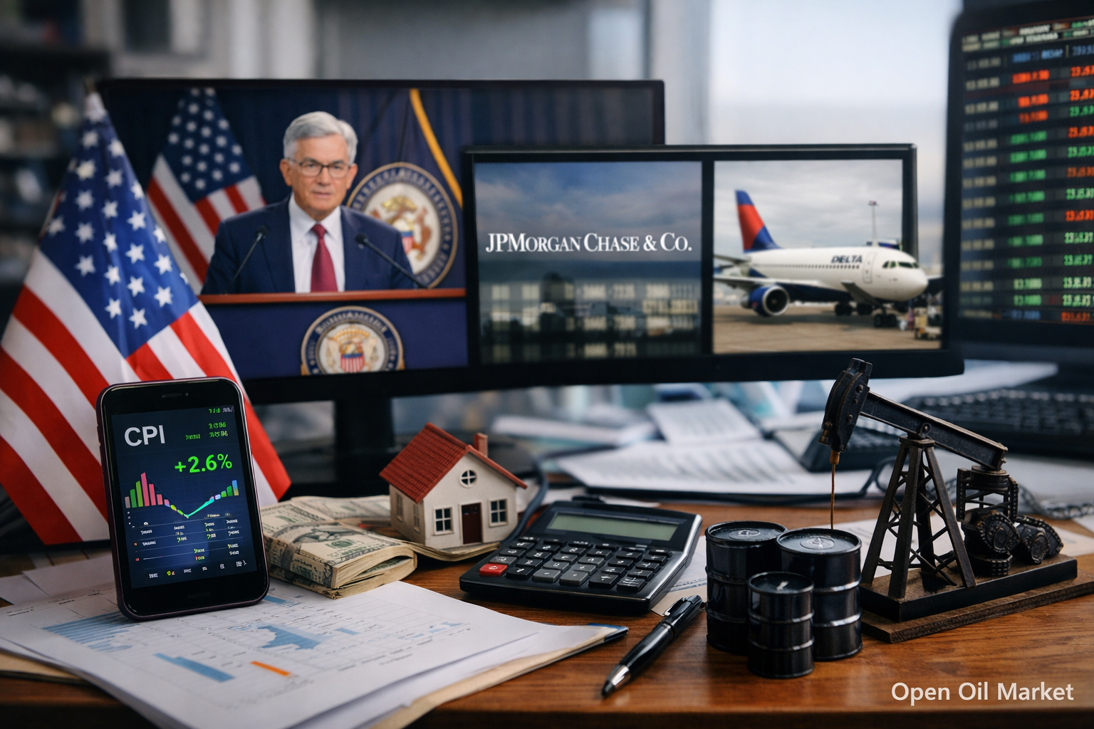 经济事件与企业财报 — 2026年1月13日：美国CPI与财报季启动