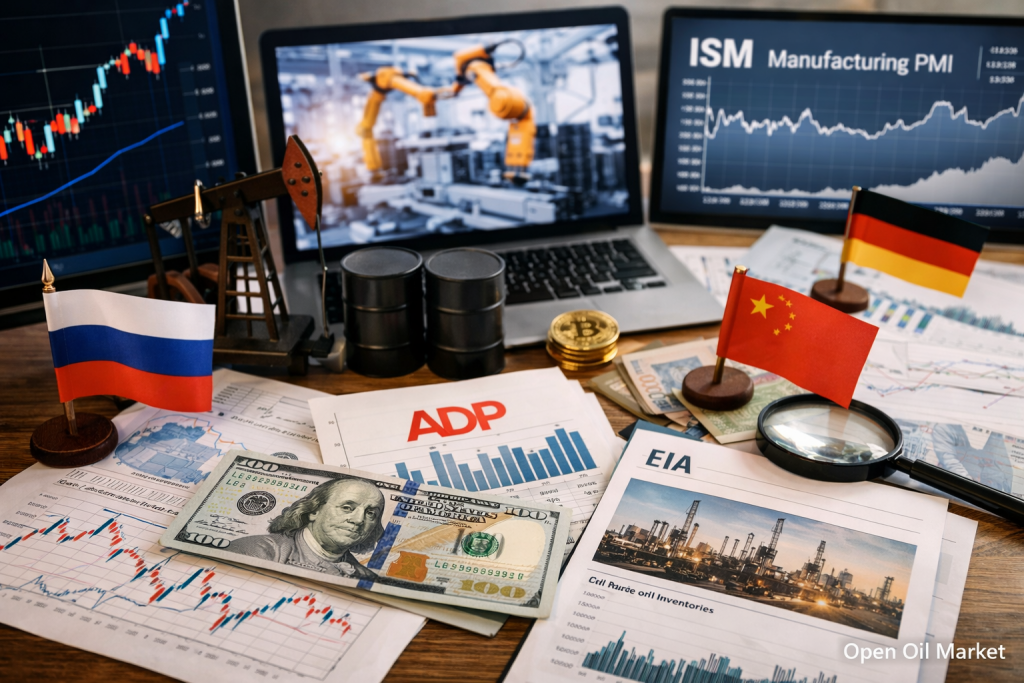 经济事件与公司报告——2026年4月1日星期三：全球PMI，美国ADP，零售销售和石油库存