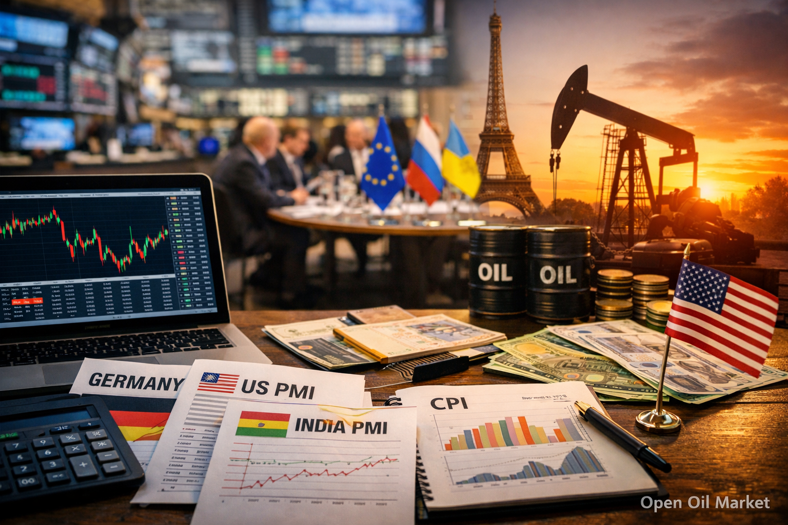 经济事件与公司报告 - 2026年1月6日: 服务业PMI, 德国CPI, API石油库存