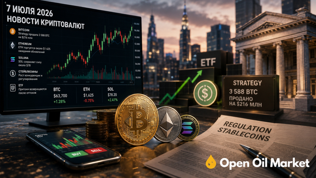 2026年7月7日的加密货币新闻：比特币，ETF，战略，以太坊，Solana和稳定币