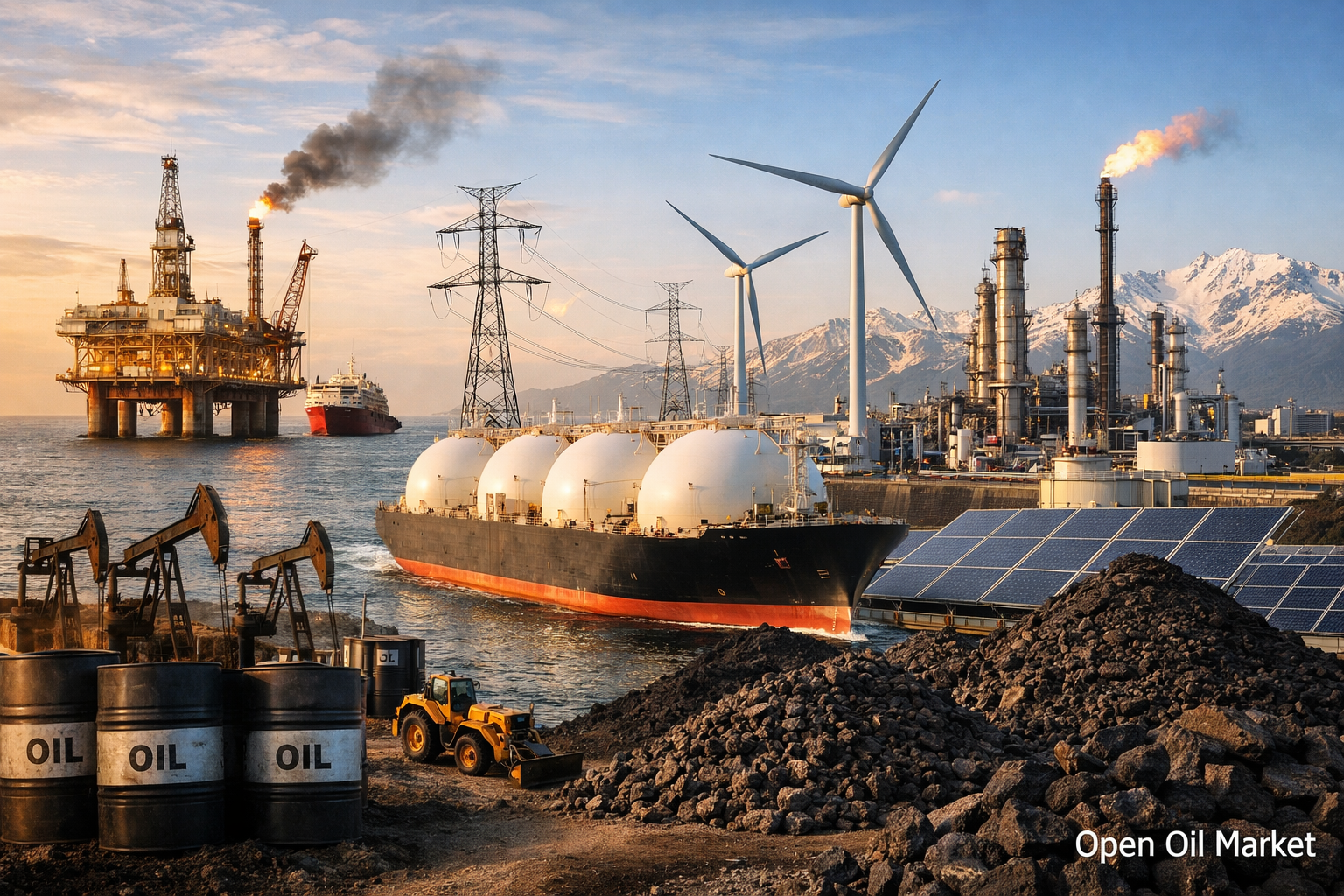 石油和天然气新闻 - 星期二，2026年2月24日：欧洲创纪录的LNG进口，石油在OPEC+的预期区间中。