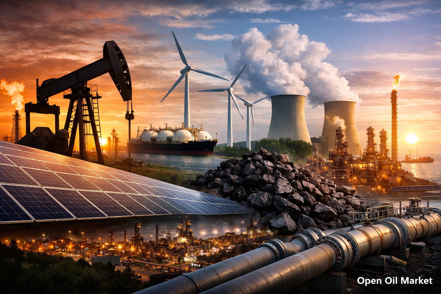 全球能源市场和关键趋势 星期五,2025年12月26日:原油,天然气