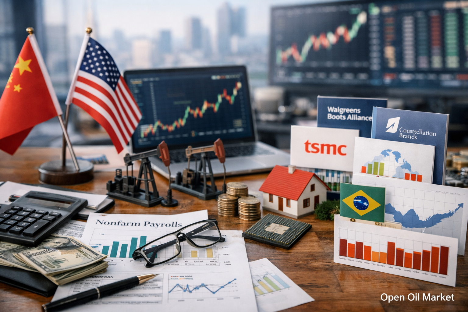 经济事件与企业报告 — 2026年1月9日 美国非农就业数据、中国和德国的通货膨胀