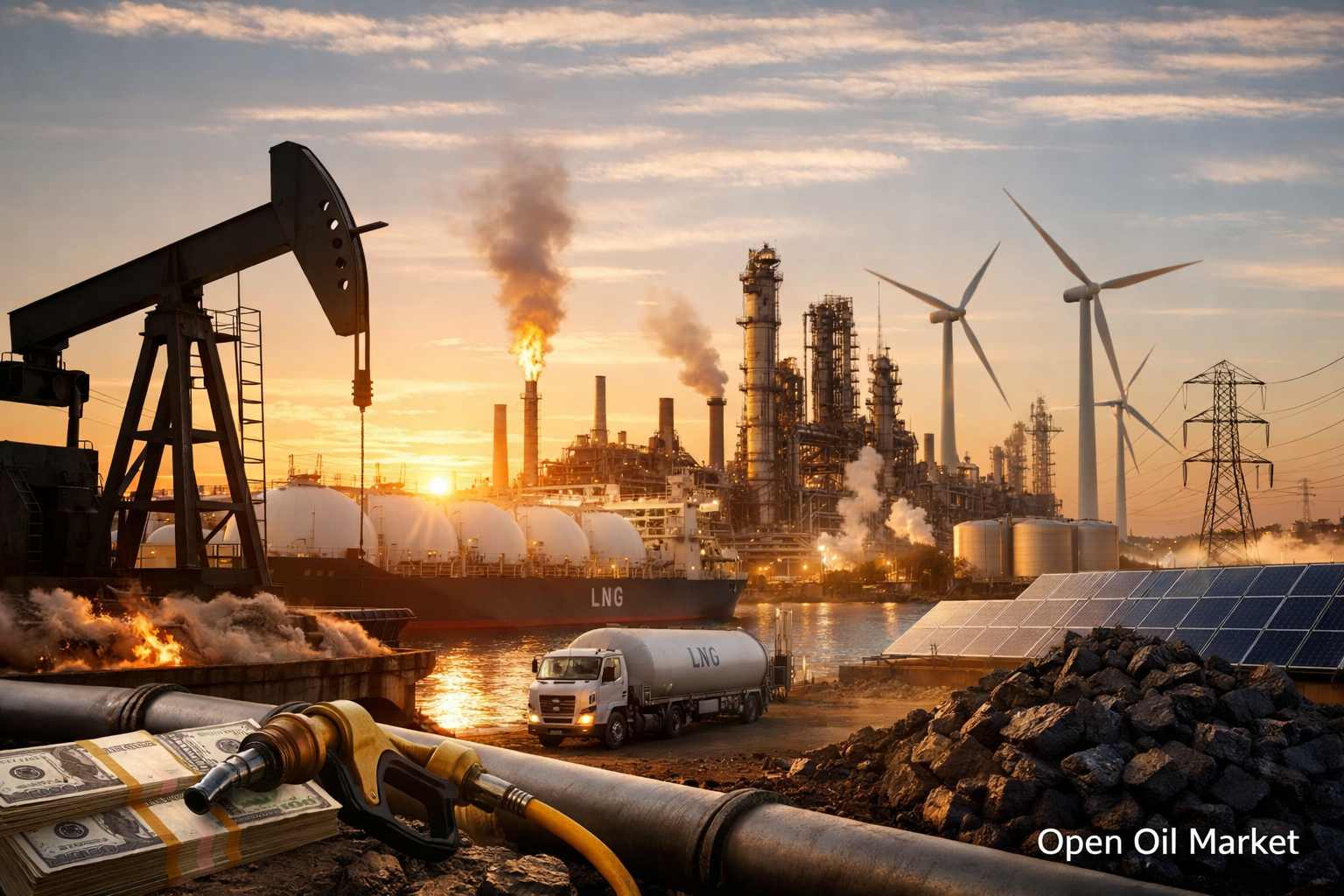 石油天然气与能源新闻 — 2026年3月15日:原油超过100美元,天然气市场的压力与全球能源的新平衡