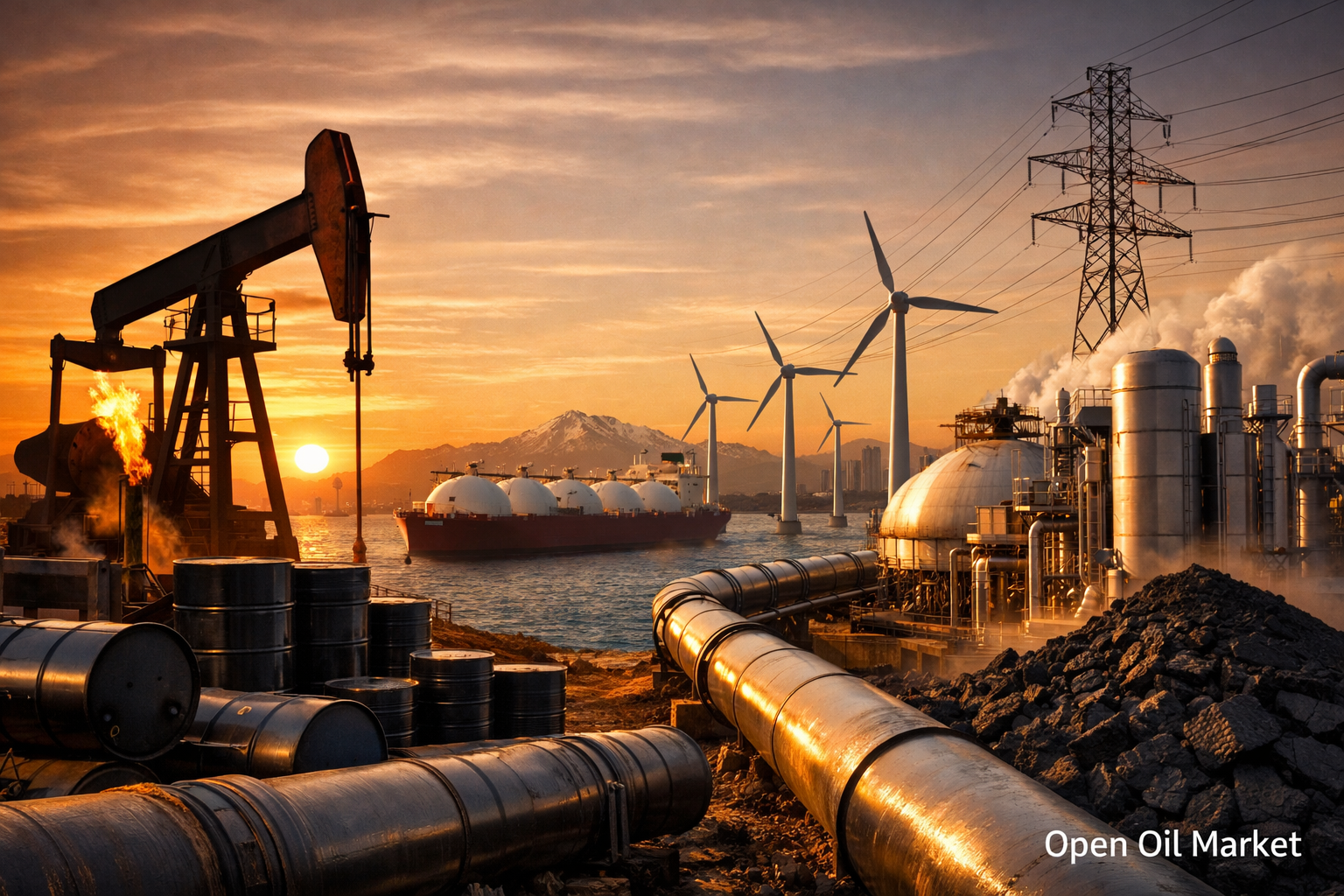 全球石油与天然气市场及能源基础设施，2025年12月17日 星期三