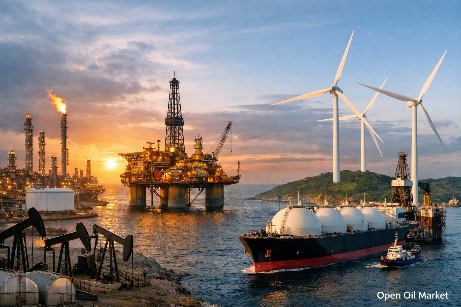 全球能源市场:石油、天然气、电力和可再生能源 — 2026年2月4日的事件