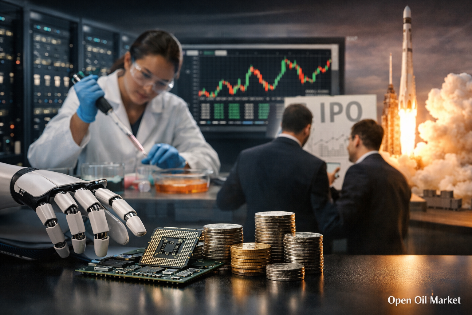 初创企业与风险投资 — 人工智能、生物技术和金融科技，全球投资回合，2026年1月12日