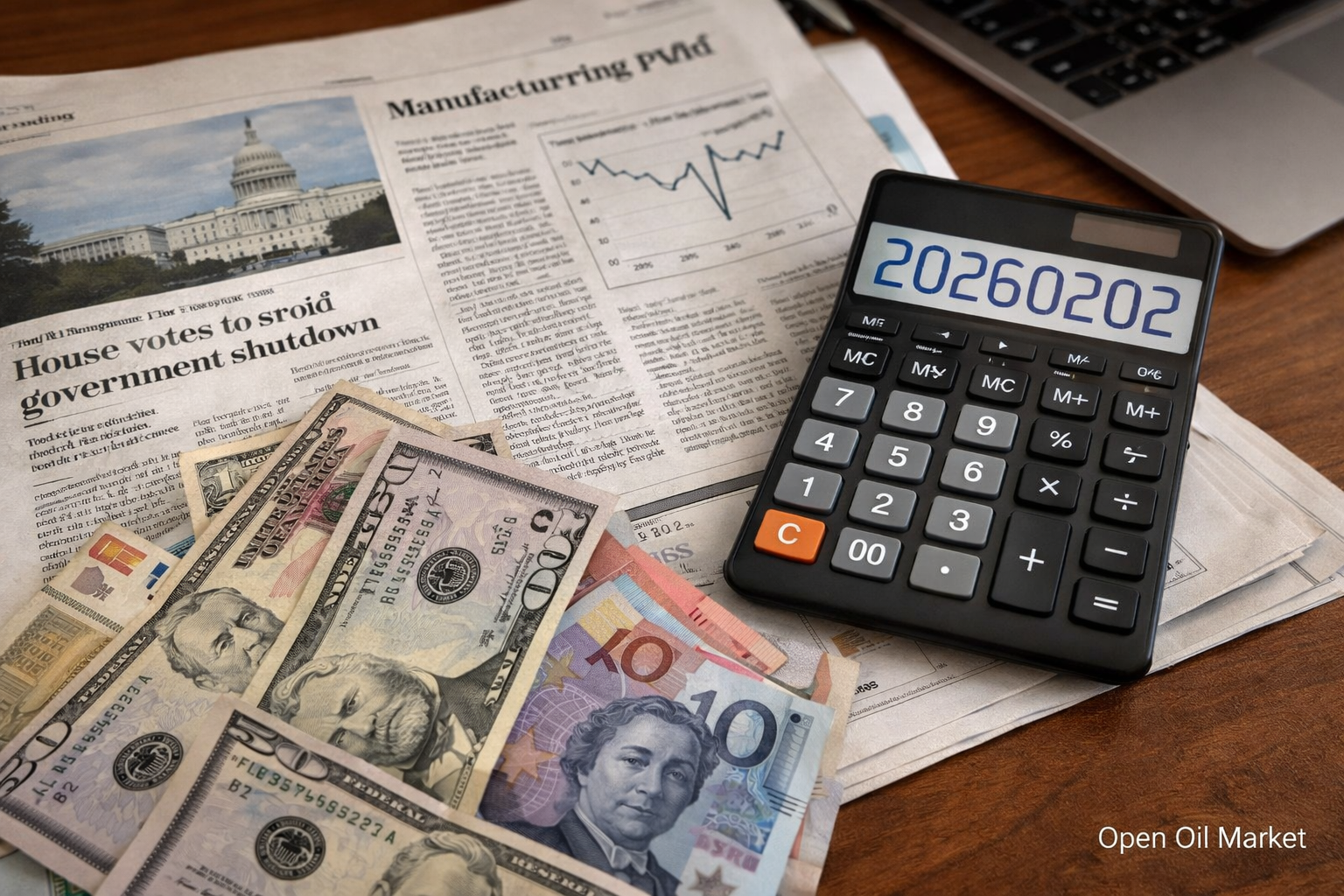 经济事件与企业财报 — 2026年2月2日 周一 PMI美国、欧洲、亚洲、企业财报