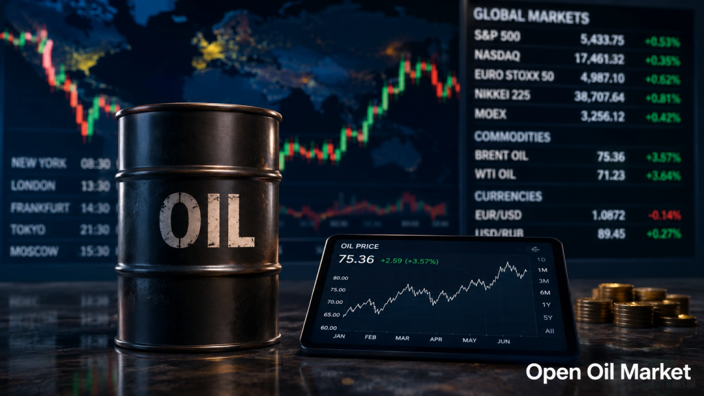 2026年6月13日经济事件与企业财务报告分析，全球市场，原油，S&P 500、Euro Stoxx 50、Nikkei 225及MOEX