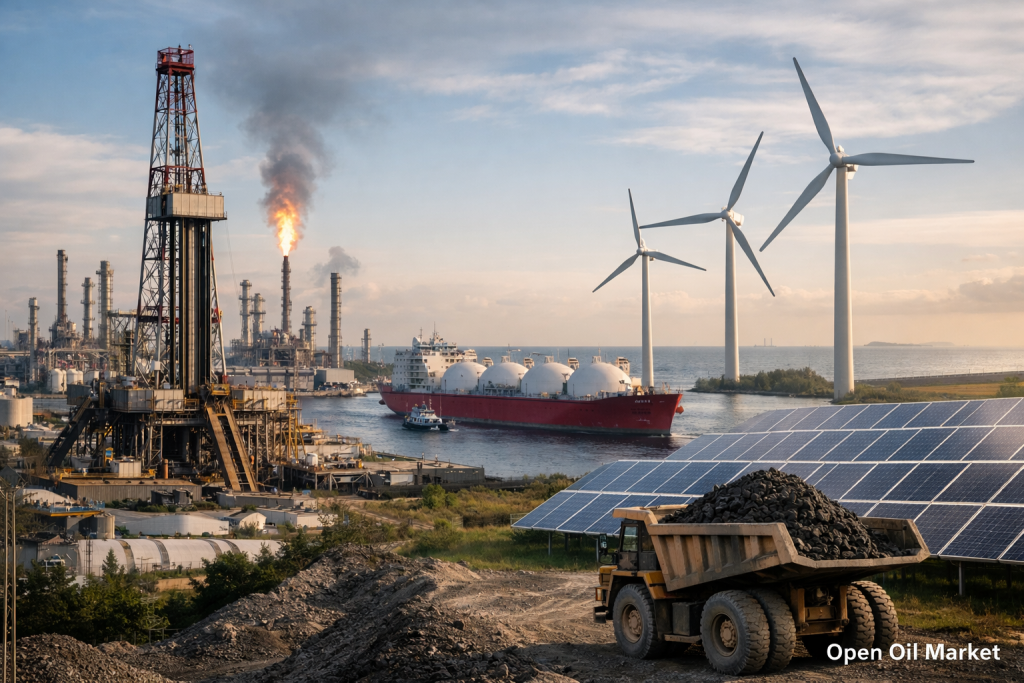 石油天然气与能源新闻 - 2026年4月11日：原油价格达100美元，天然气承压，电力和可再生能源增长