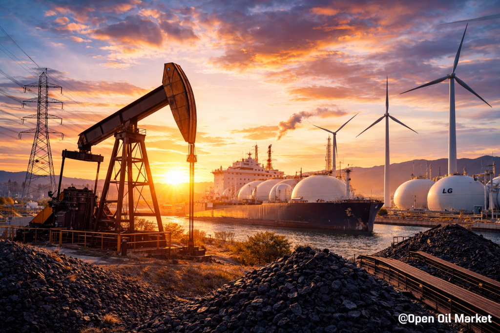 全球石油和天然气市场 2026年4月4日 能源 LNG 炼油厂 电力 全球能源