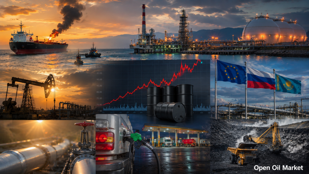 2026年7月25日能源市场概述：布伦特和WTI油价，TTF天然气，OPEC+，石油产品，煤炭，电力和VIE