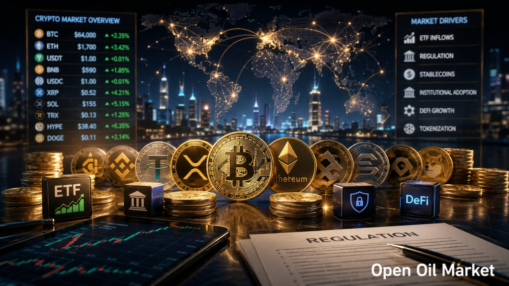 2026年7月12日的加密货币：Bitcoin、Ethereum、ETF、稳定币和监管